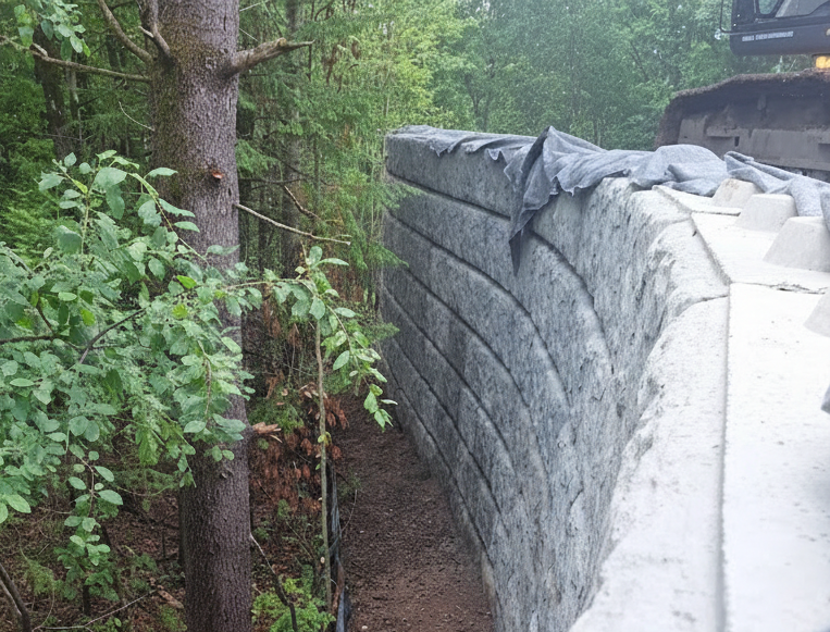 Brownsburg - Mur de soutènement -2025