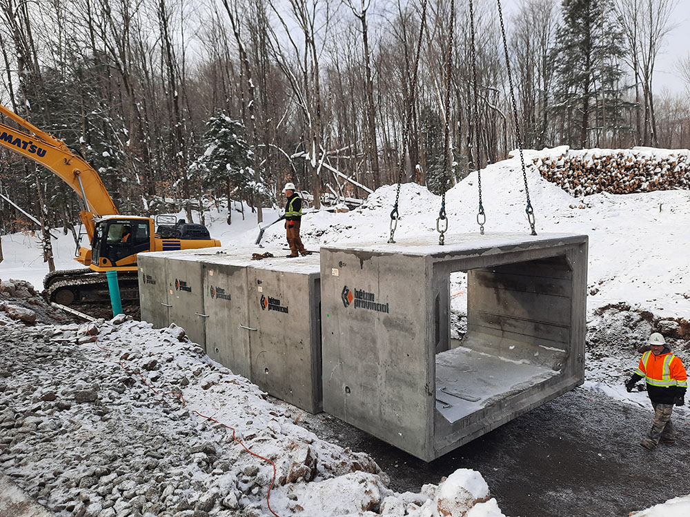 Colomban - installation d'un ponceau 2025
